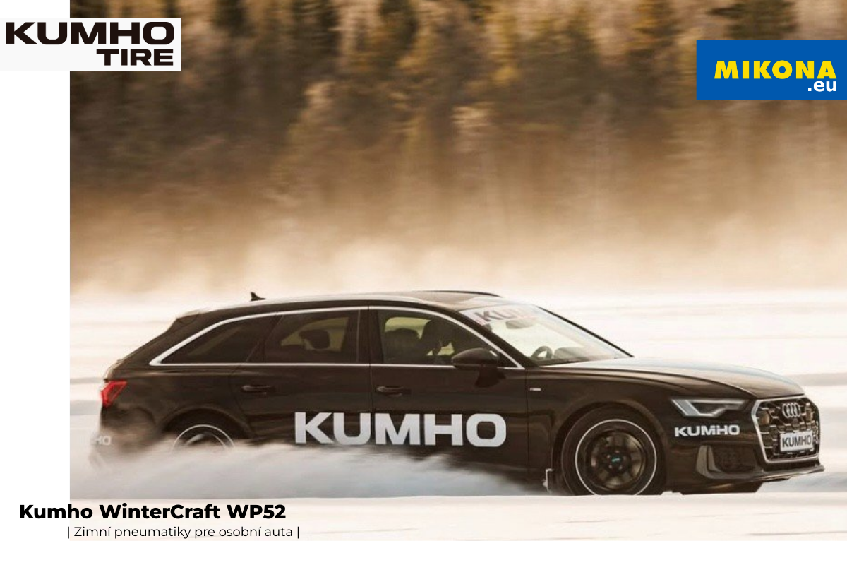 Kumho WinterCraft WP52 je zimní pneumatika pro osobní vozy, která kombinuje moderní technologie a atraktivní cenu.